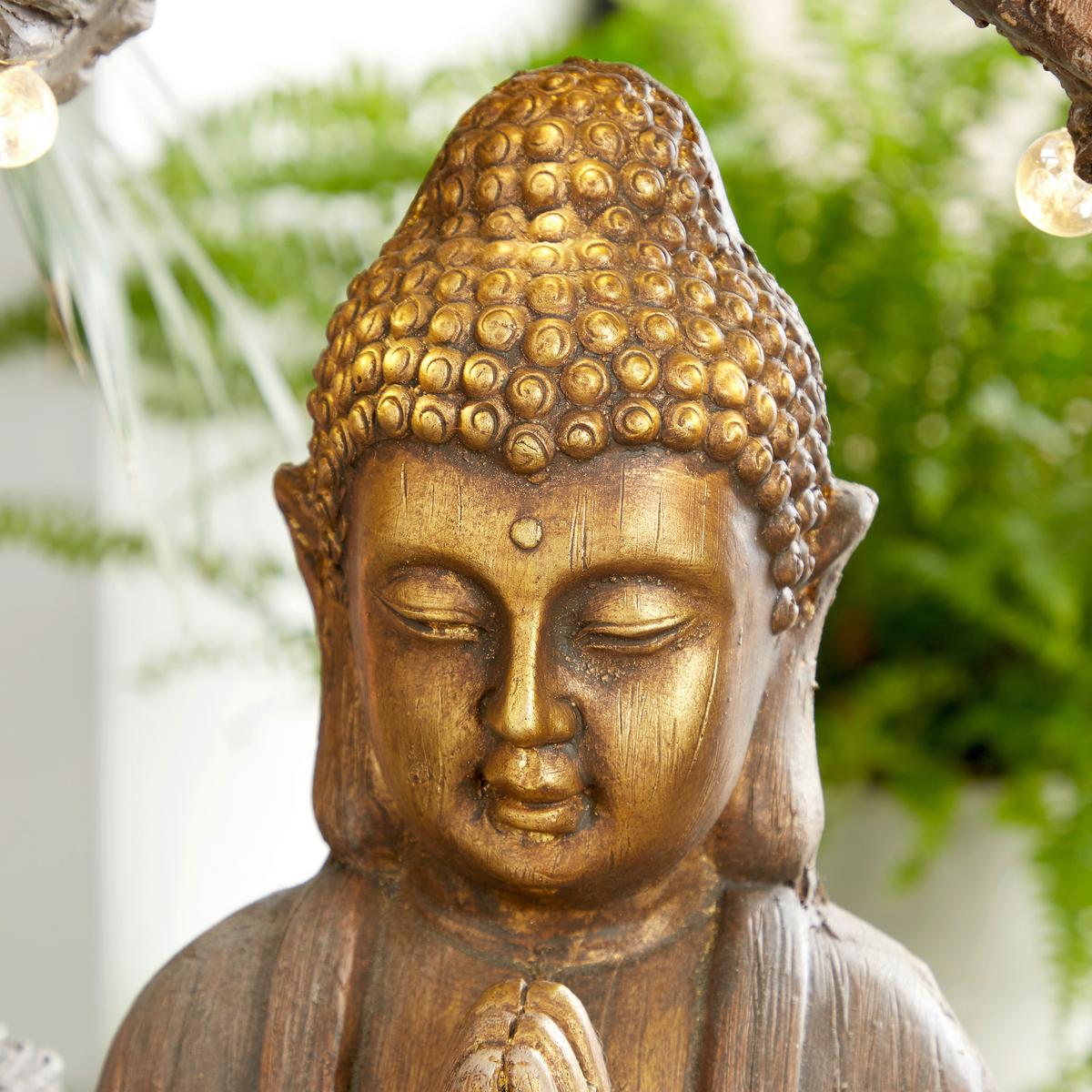 Buddha Tara - Goldfarben, LIFESTYLE, Stein (43/12/40cm) - Luca Bessoni