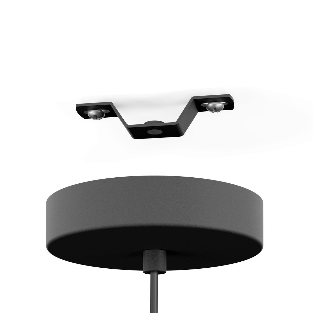 Hängeleuchte 43965 Rinroe - Schwarz, KONVENTIONELL, Metall (33/110cm) - Eglo