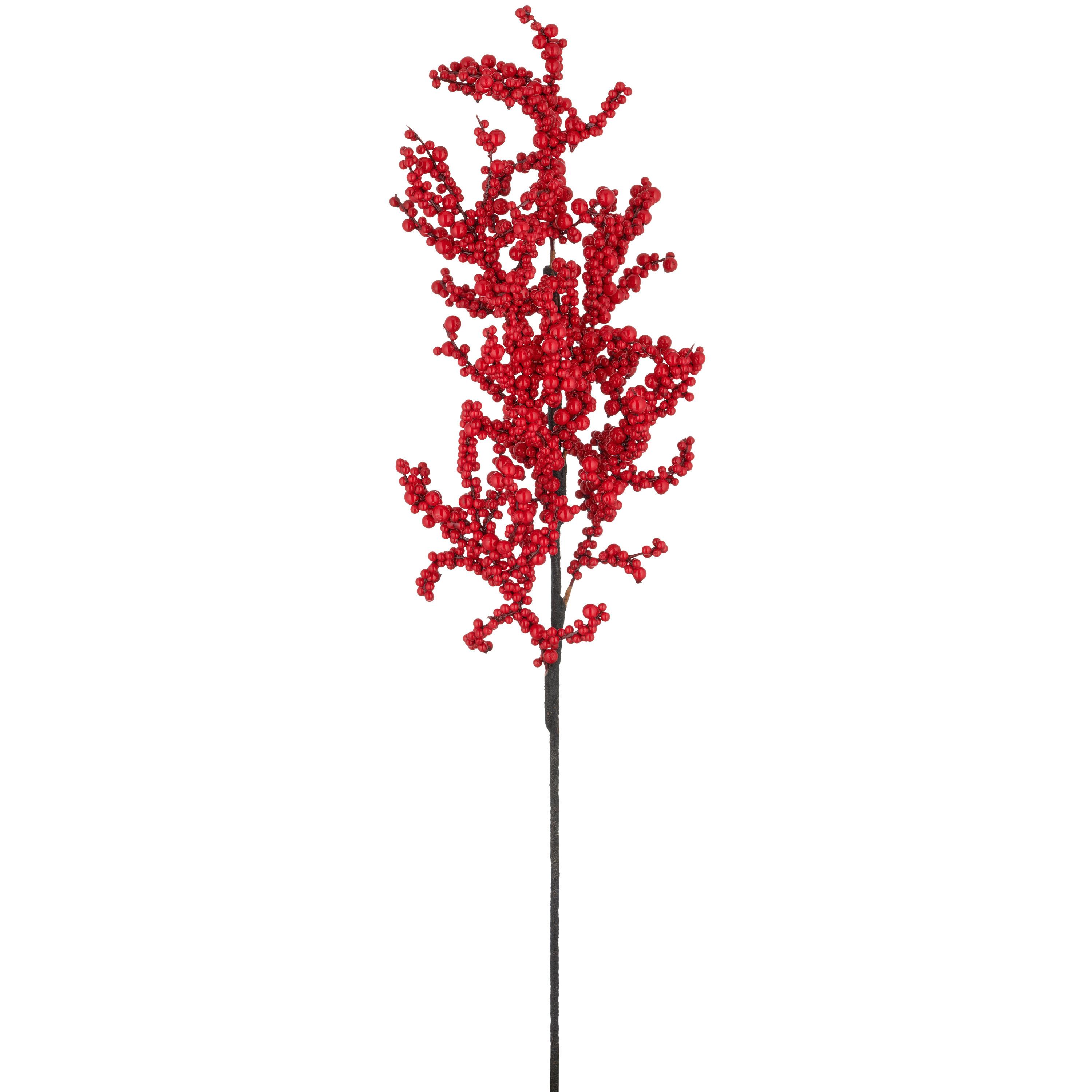 Umelá rastlina Výška 73 cm - hnedá/červená, Basics, plast (73cm) - Mömax