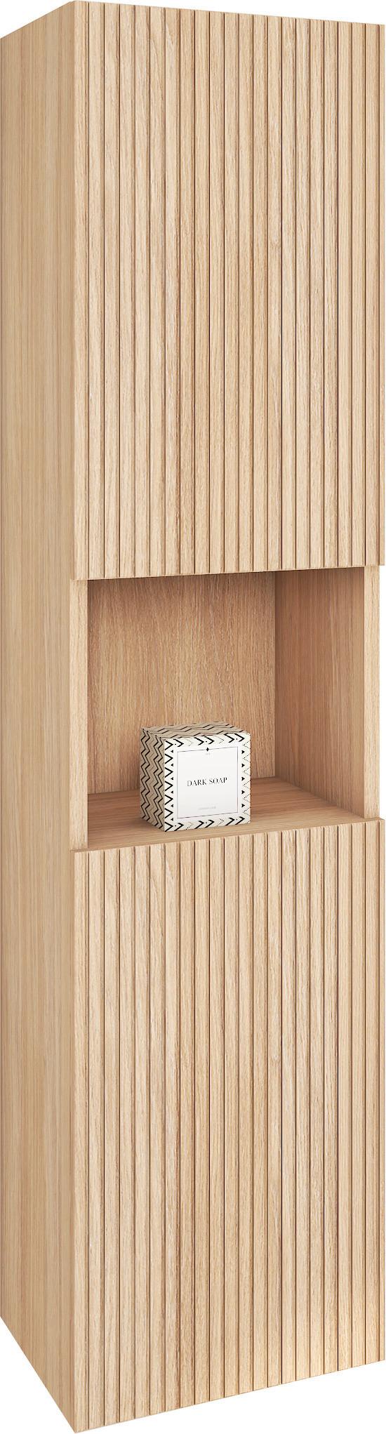 Seitenschrank Andora Eichenfarben B: 33 cm