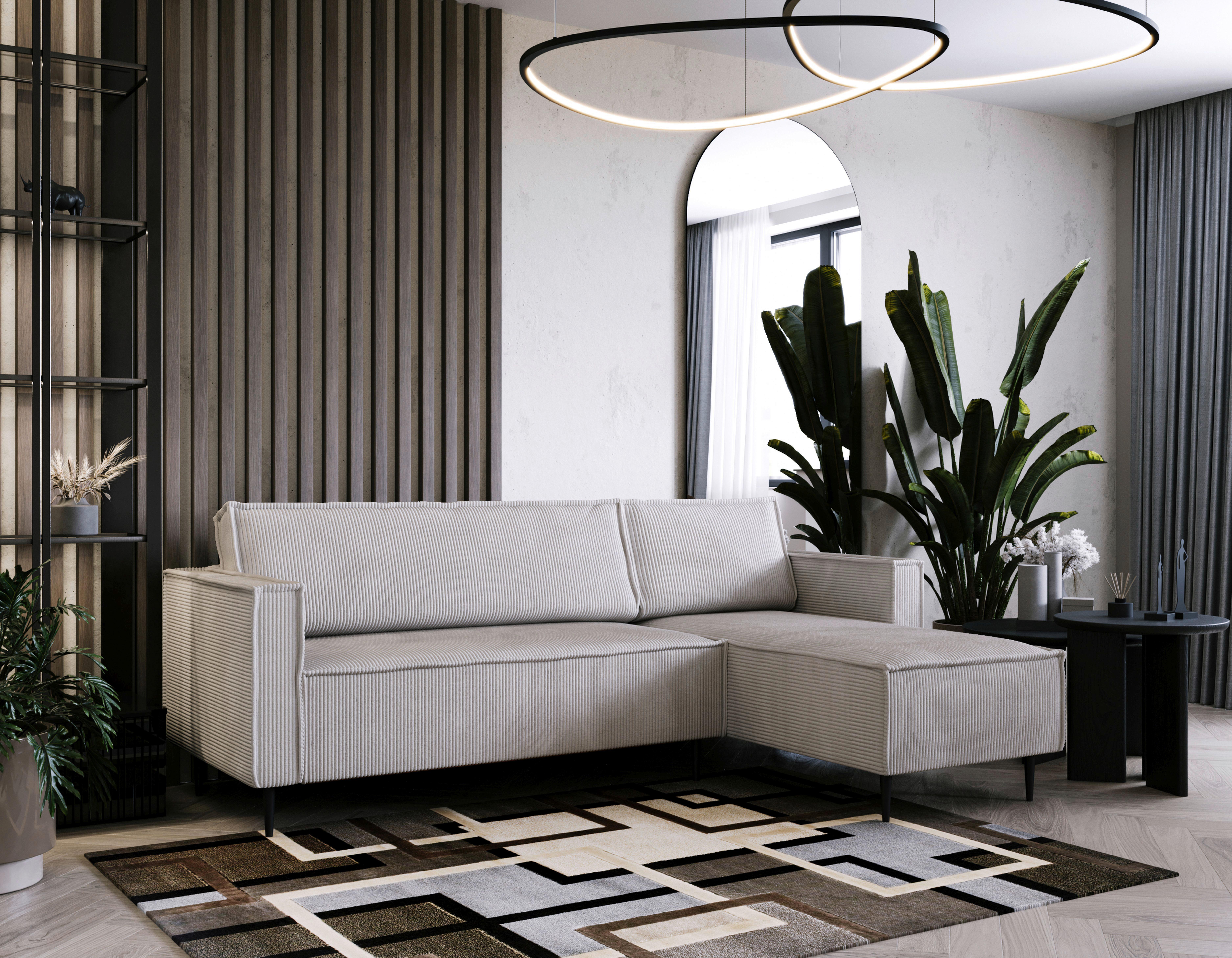 Ranger Grau S: 223x151 Cm - Schwarz/Grau, Design, Textil (223/151cm) - Livetastic