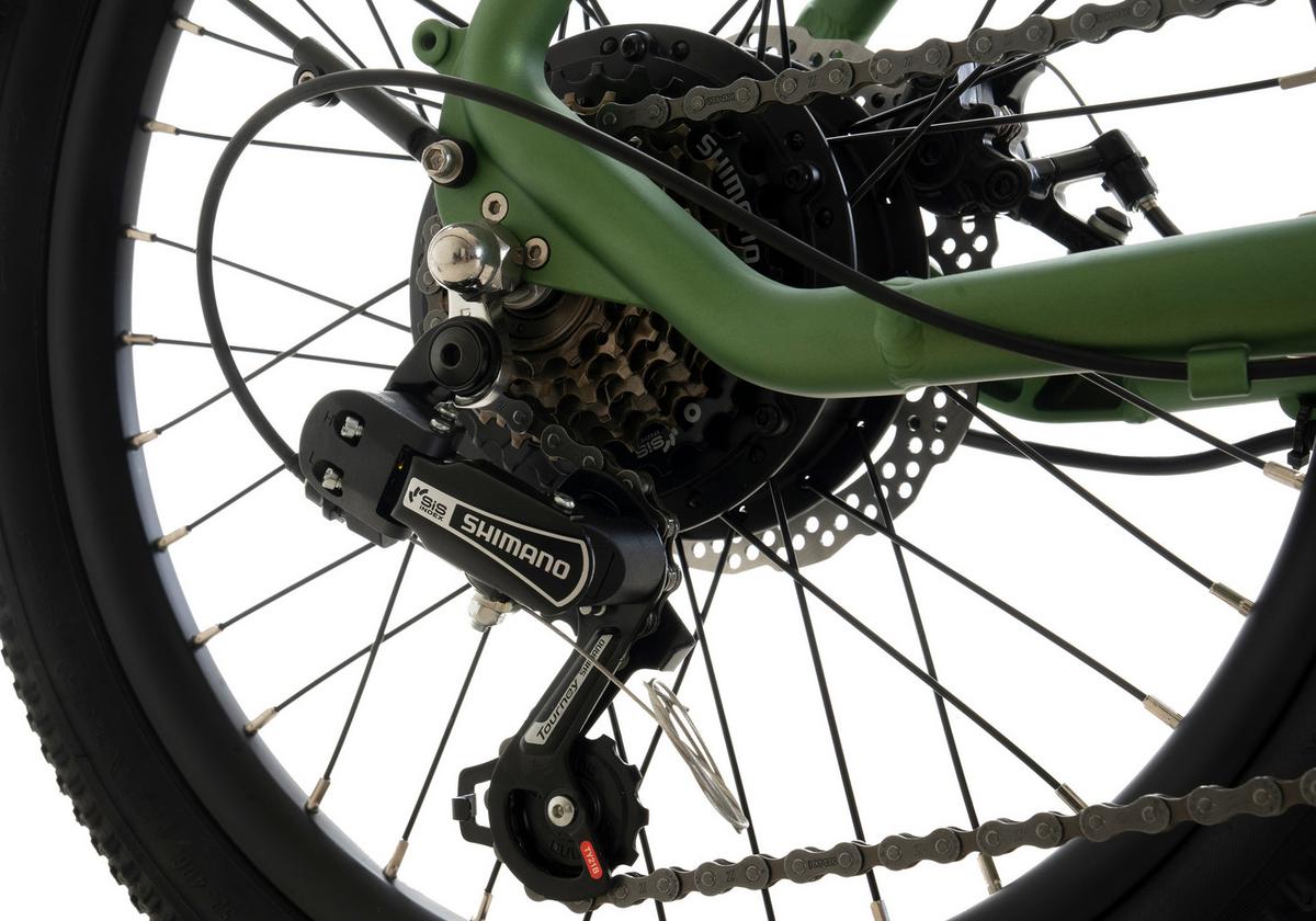 Elektrofahrrad Adore Grün - Grün, Basics, Metall (180/70/100cm)