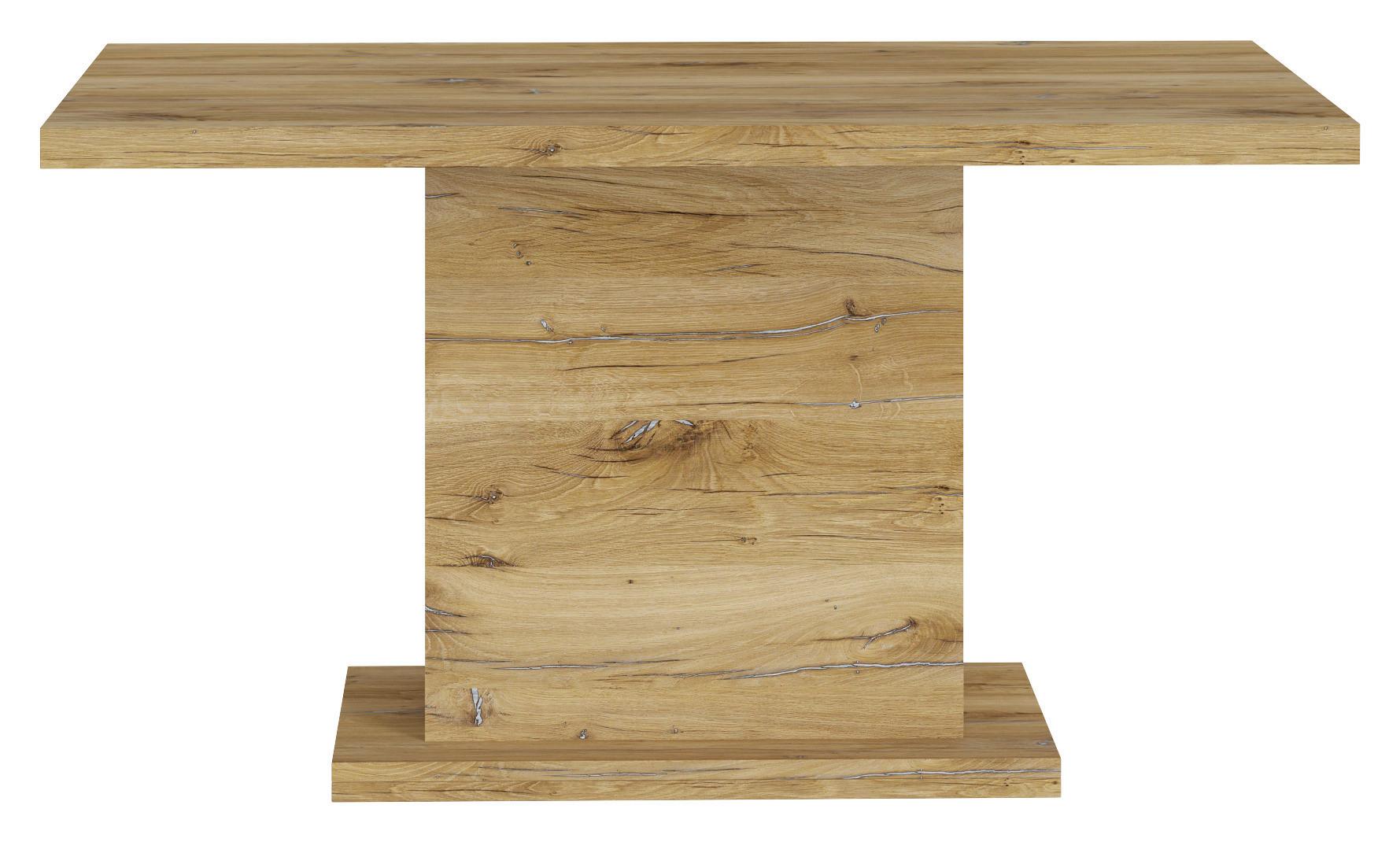 Étkezőasztal Auris - Modern, faalapú anyag (140/76,9/90cm)