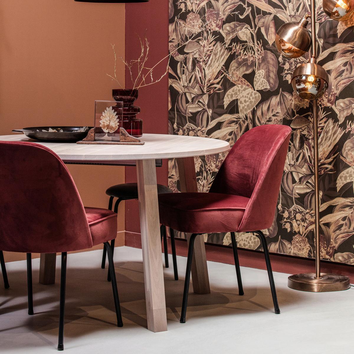 Esstisch Lange Jan Eichefarben L: 120-200 cm - Eichefarben, Design, Holz (120-200/120/75cm) - Livetastic