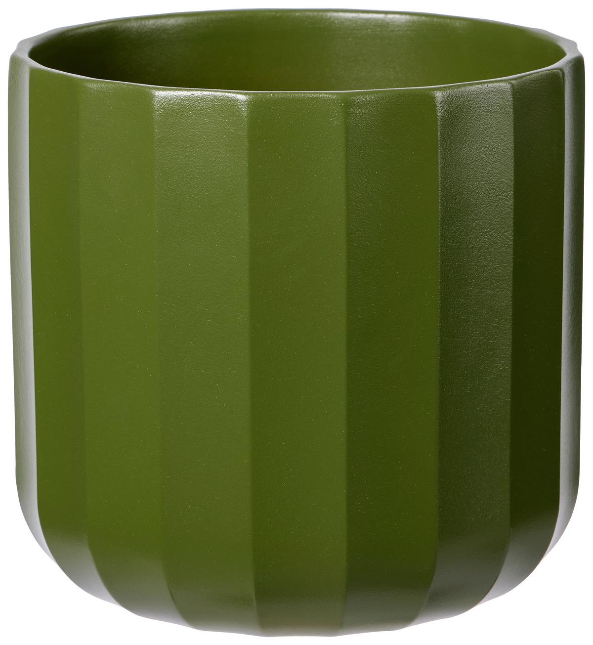 Blumentopf Dragica - Taupe/Hellrosa, Basics, Keramik (18,5/18cm) - James Wood