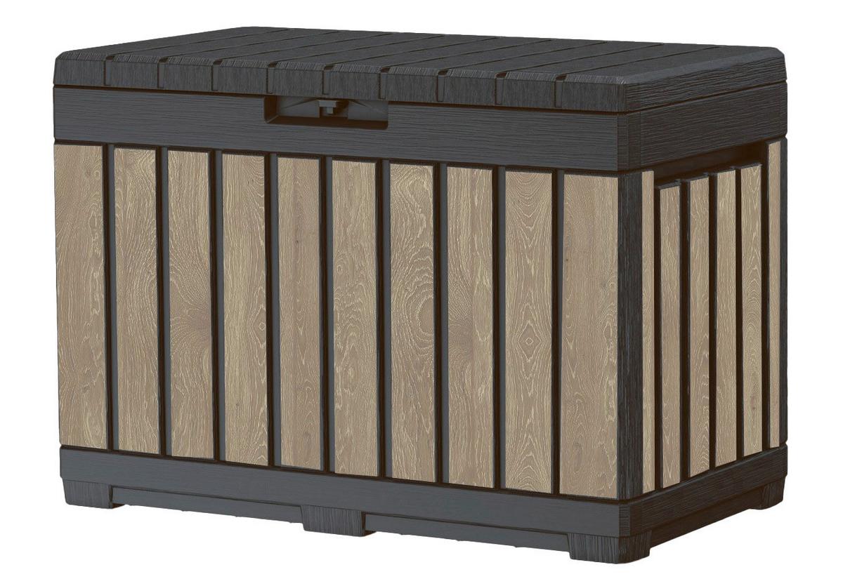 Műanyag Kerti Tároló Decocoat Kentwood - kőris, Basics, műanyag (82.3/45.7/57.7cm) - Keter