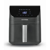 Heißluftfritteuse 14966 Rachs Kochwerk - Anthrazit, Basics, Kunststoff/Metall (34/25/30cm)