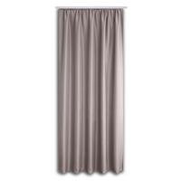 Vorhang mit Band Ben II 135x245 cm Taupe - Taupe, KONVENTIONELL, Textil (135/245cm) - Ondega
