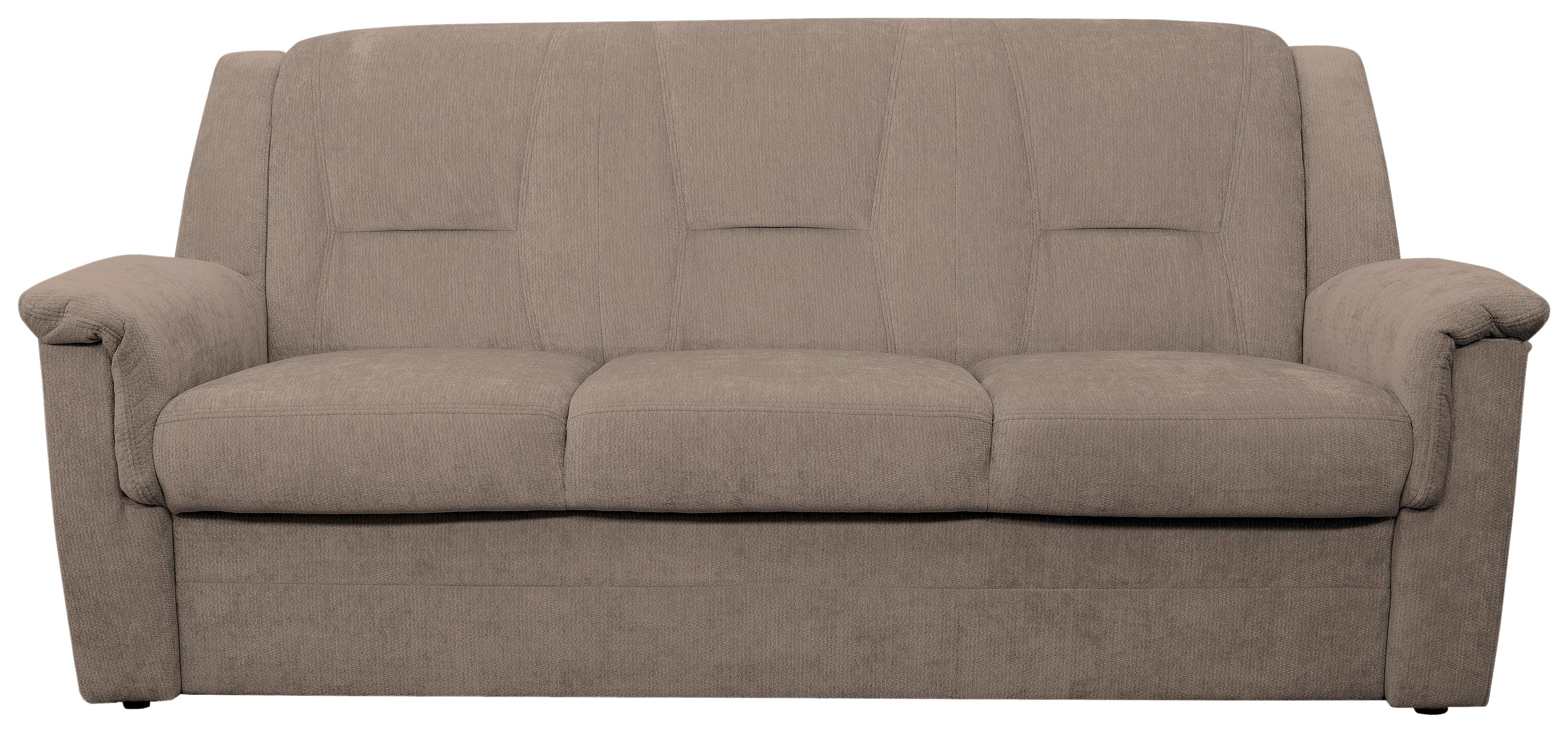 3-SITZER-SOFA Rafael, Taupe B: 209 cm - Taupe/Beige, Trend, Textil (209/95/95cm)