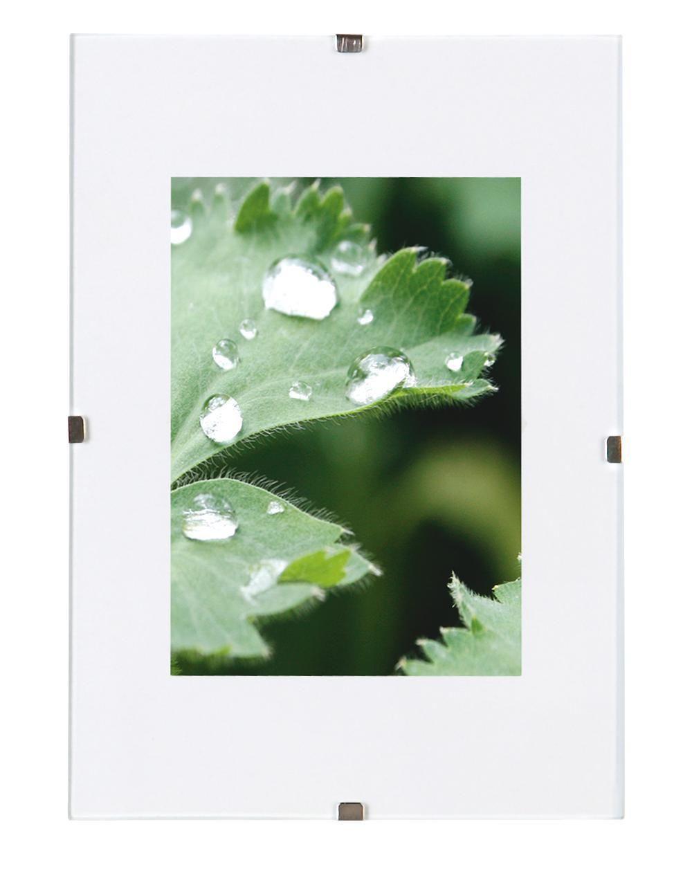 Cliprahmen Levi A4, 21x29,7 cm - Klar, KONVENTIONELL, Glas (21/29,7cm) - Homezone