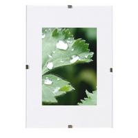Cliprahmen Levi, 13x18cm - Klar, KONVENTIONELL, Glas (13/18cm) - Homezone
