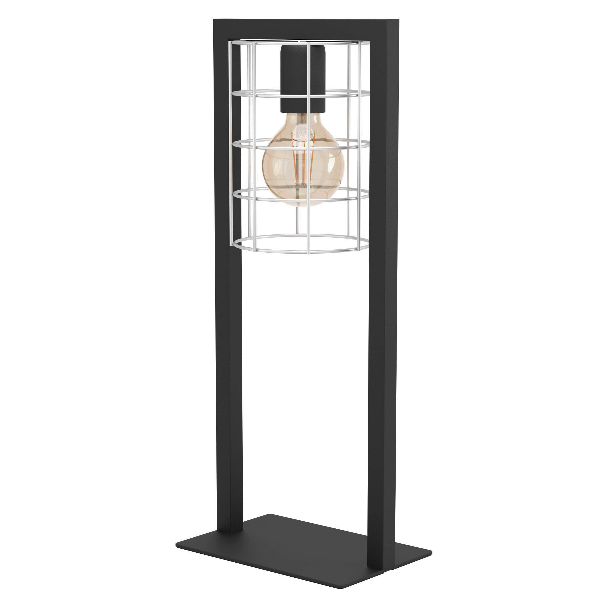 Tischleuchte 43665_'jubily - Schwarz, Design, Metall (22/14,5/53,5cm) - Eglo