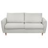 Schlafsofa Winter Grau B: 195 cm - Buchefarben/Grau, Design, Textil (195/90/102cm) - Livetastic
