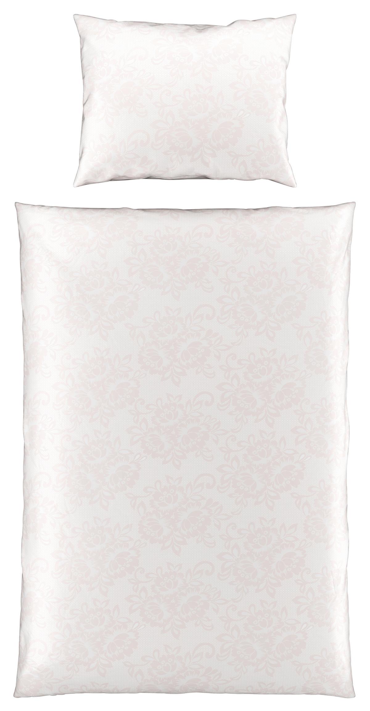 Povlečení Senta, 70/90 140/200cm - růžová, Romantický / Rustikální, textil (140/200cm) - Modern Living