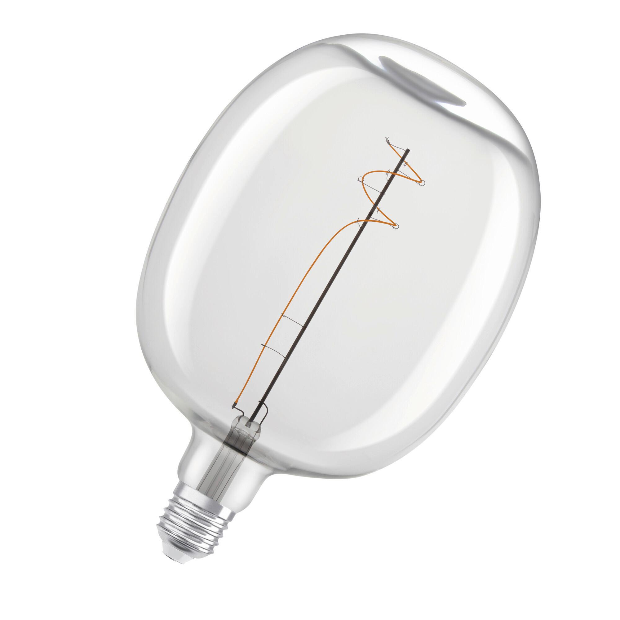 LED-Leuchtmittel Vintage 1906 Led Dim30 4.8w/27 - Klar, Basics, Glas (17/27cm) - Osram