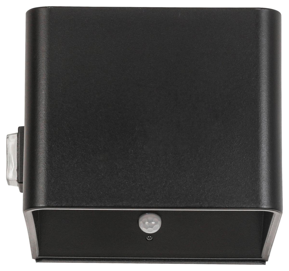 NÁSTĚNNÉ LED SVÍTIDLO HERO1 - černá, Moderní, kov/plast (10,28/10,1/8,05cm) - Modern Living