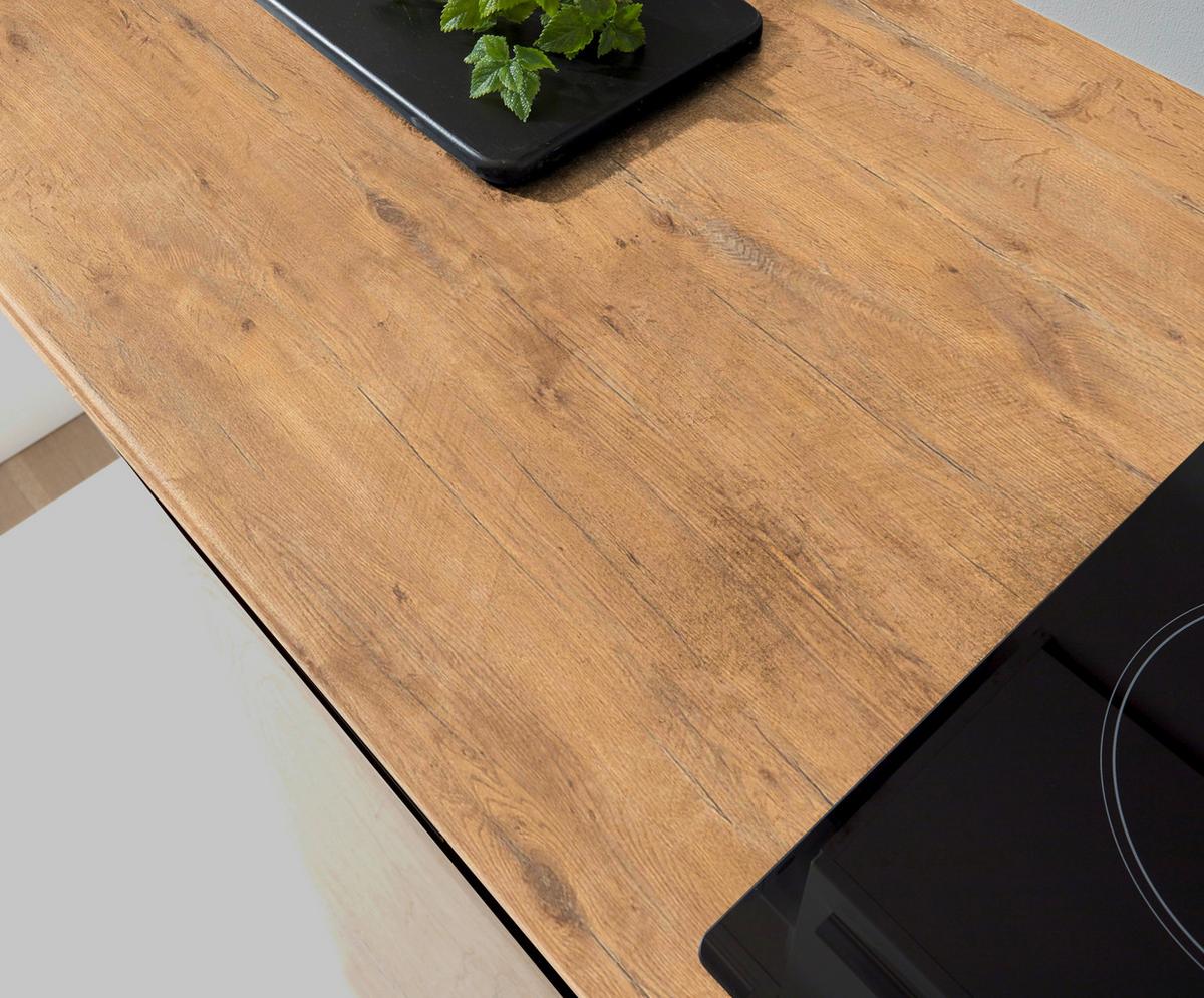 Kuchyňský blok bez spotřebičů JAZZ SINGLE - černá/barvy dubu, Trend, kompozitní dřevo/plast (160kg) - MID.YOU