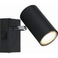 Spotlámpa Felix - fekete, Modern, fém (12/10cm) - Luca Bessoni