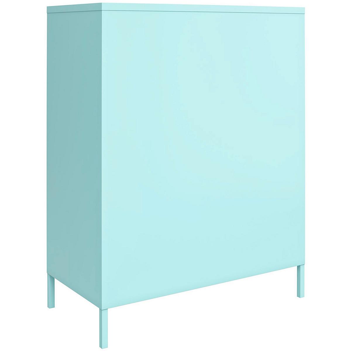 Highboard Cache Grün B: 80cm - Grün, Design, Metall (80/101/40cm) - MID.YOU