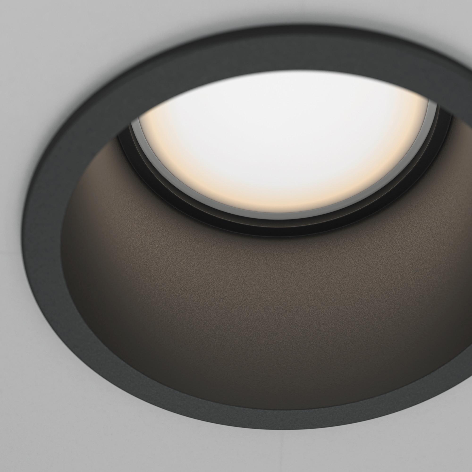 Aufbauleuchte Reif - Schwarz, Trend, Metall (6,8/5,4cm) - MAYTONI