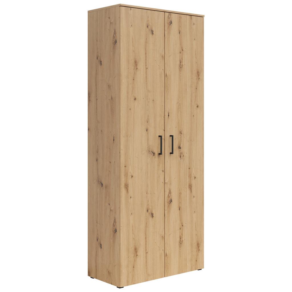 Mehrzweckschrank Multi Eiche BxH 80x195 cm mit Einlegeböden