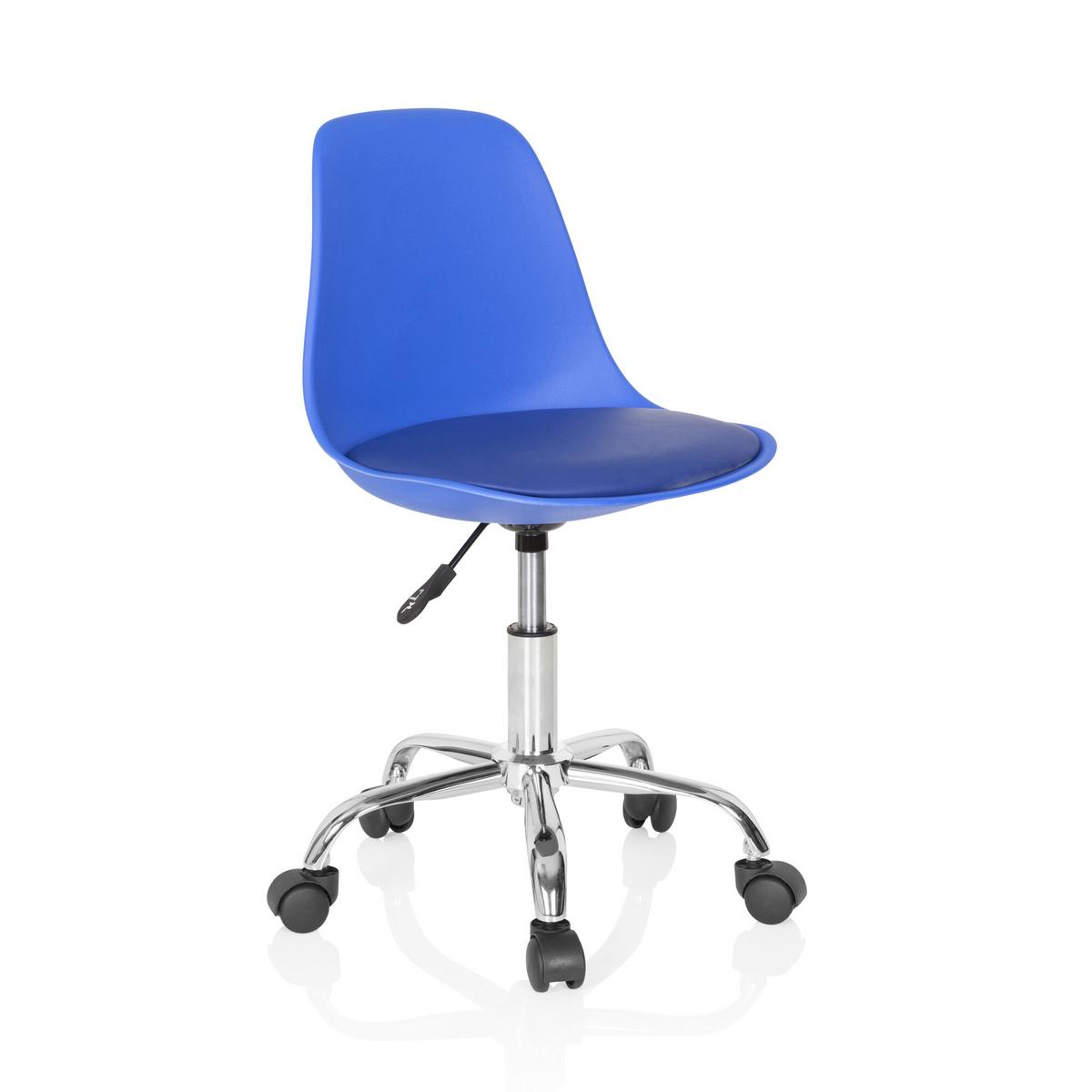 Jugenddrehstuhl Fancy II Blau - Blau, Basics, Kunststoff (40/72-82/44cm) - MID.YOU