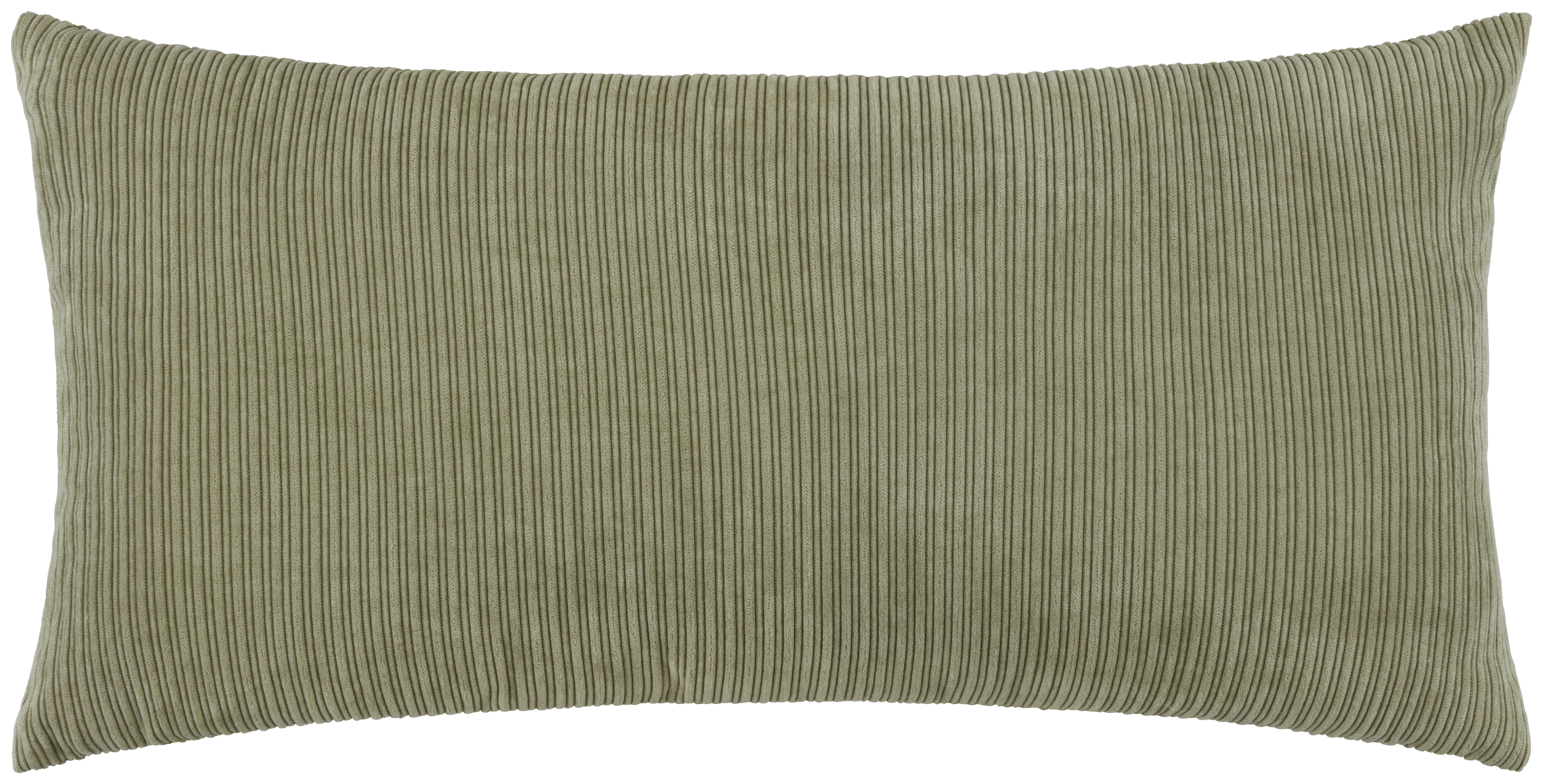 Dekorační Polštář Corinna, 30/60cm, Zelená - zelená, Moderní, textil (30/60cm) - Premium Living