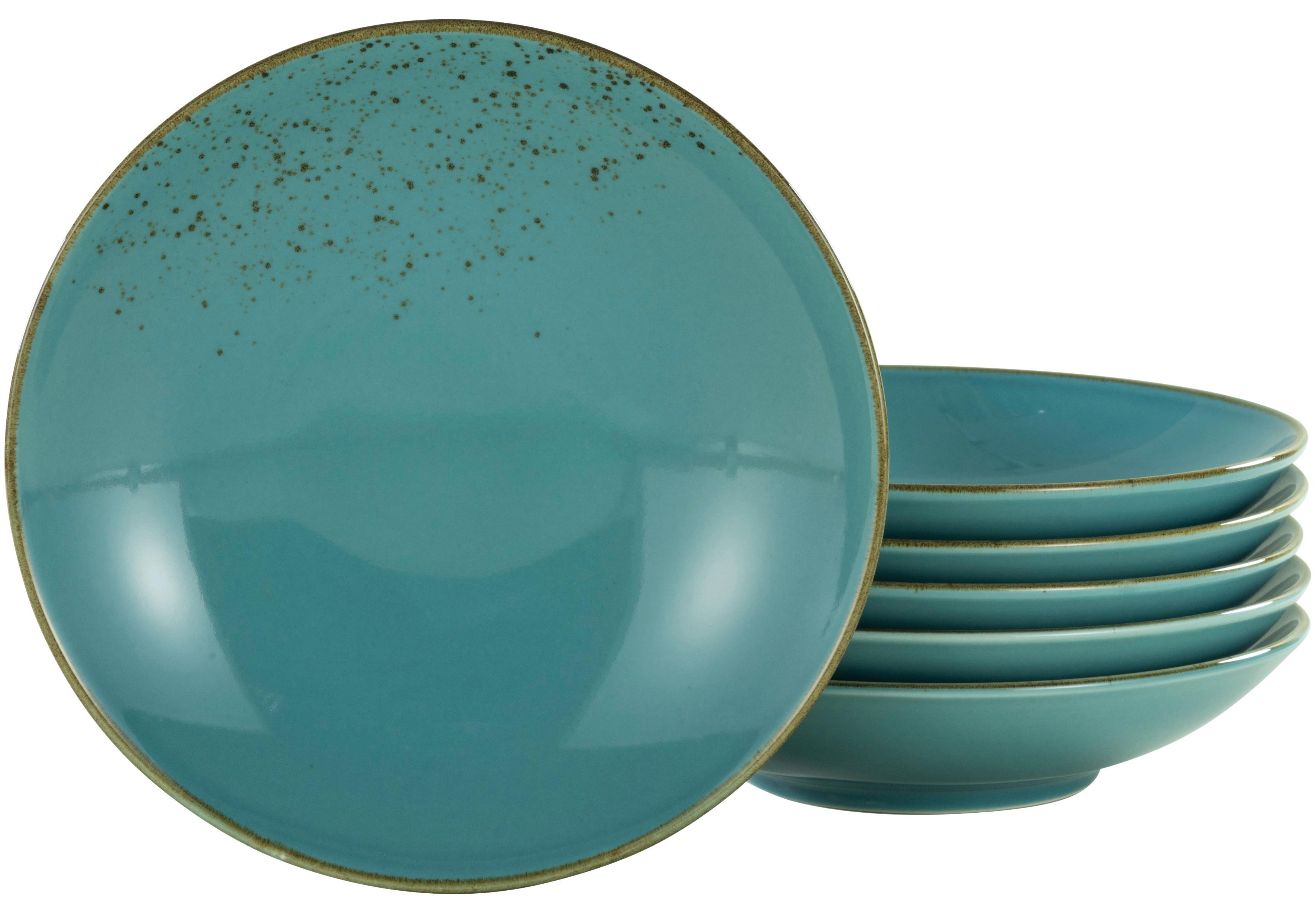 Suppentellerset 22041 Nature Collection - Türkis, Trend, Keramik (22cm) - Creatable