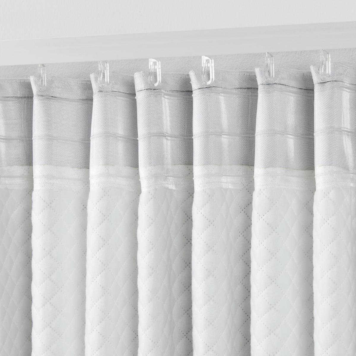 Hotový záves Hamo biela, 135x245cm - biela, Modern, textil (135/245cm)