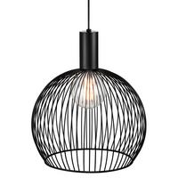 Hängeleuchte Aver Pela Schwarz D: 40 cm - Schwarz, KONVENTIONELL, Metall (40/45,5cm) - Nordlux