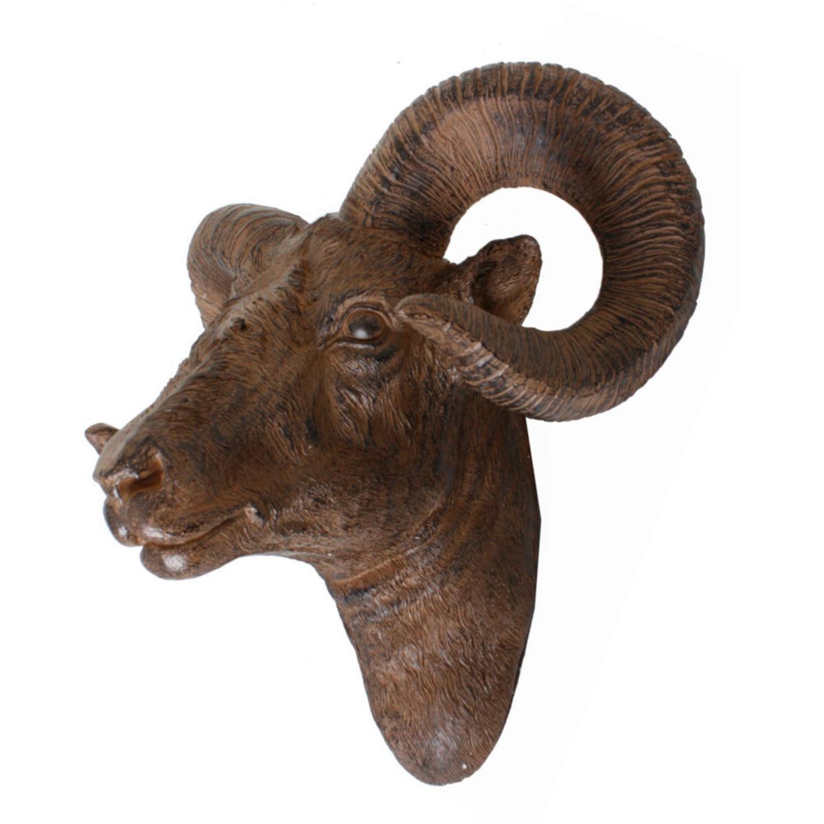 Dekokopf Braun B: 49 cm - Braun, Basics, Kunststoff (49/30/45,6cm)