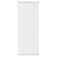 Lamellenvorhang Tara 100x250 cm Weiß Kettenzug - Weiß, MODERN, Textil (100/250cm) - Luca Bessoni