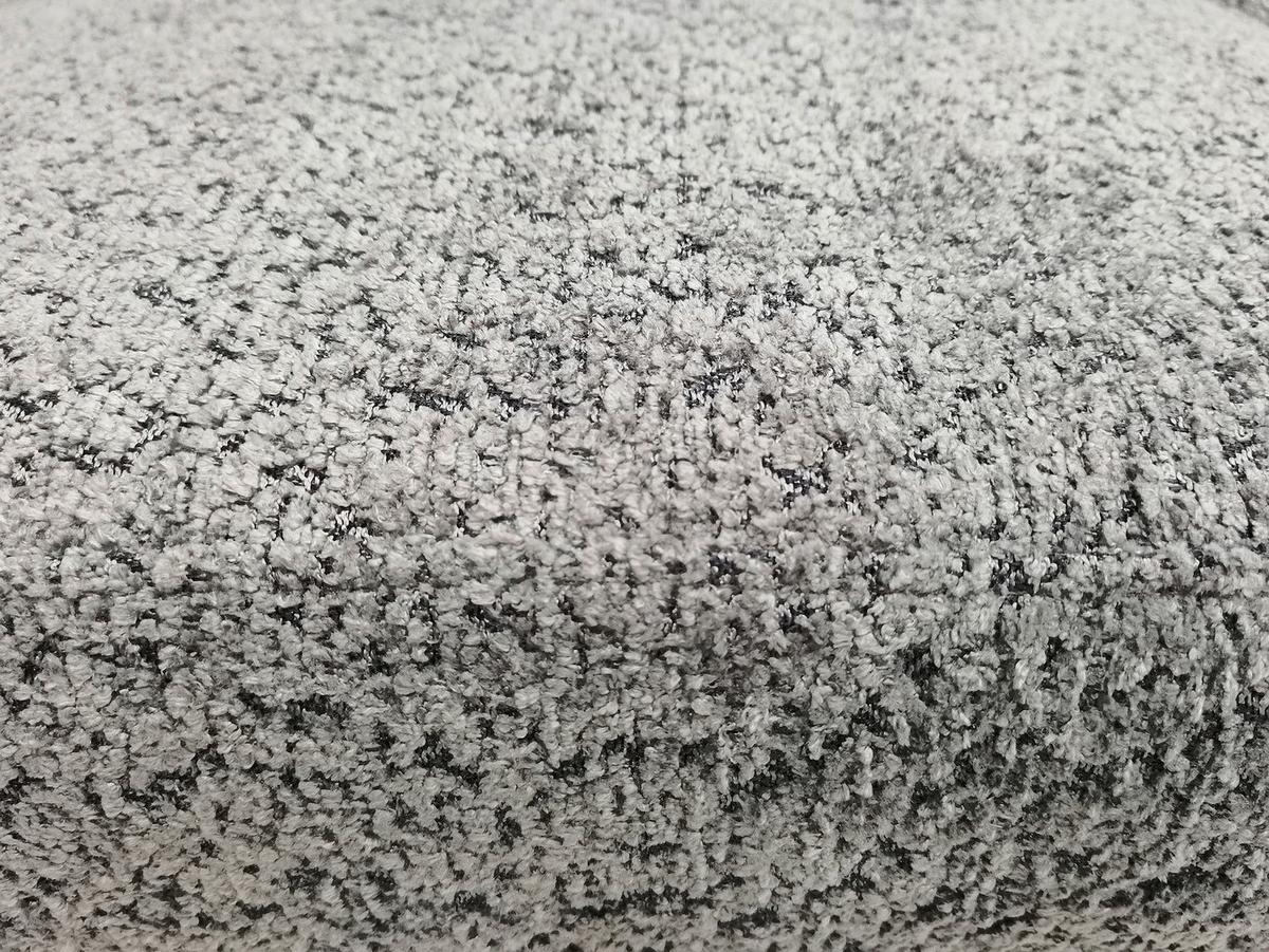 Eckbank Grau Eisen/polyester Leinenoptik Terri 190x150 Cm - Schwarz/Grau, MODERN, Textil/Metall (190/150cm) - MID.YOU
