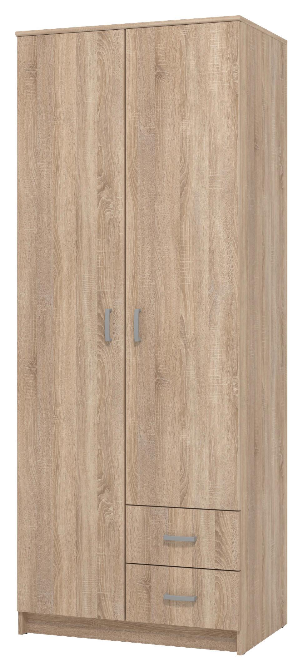 Nyílóajtós Szekrény Hana 80/205 Cm *top Ár* - Basics (80/205/52cm) - Best Price