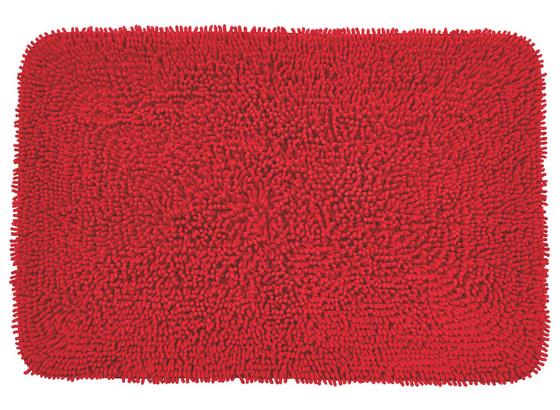 Badematte Lilly - Rot, KONVENTIONELL, Textil (60/90cm) - OMBRA Badematte Lilly - Rot, KONVENTIONELL, Textil (60/90cm) - OMBRA