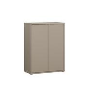 Botník barva taupe - šedá/šedohnědá, Moderní, kompozitní dřevo/plast (74,5/99,1/34,9cm)