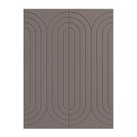 Akustický panel MARLA - mokka, textil (90/120cm) - Mömax