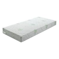 Oboustranná matrace Flora BIO H3/ H4, V: 16cm - bílá/zelená, Lifestyle, textil (140/200cm) - Benab