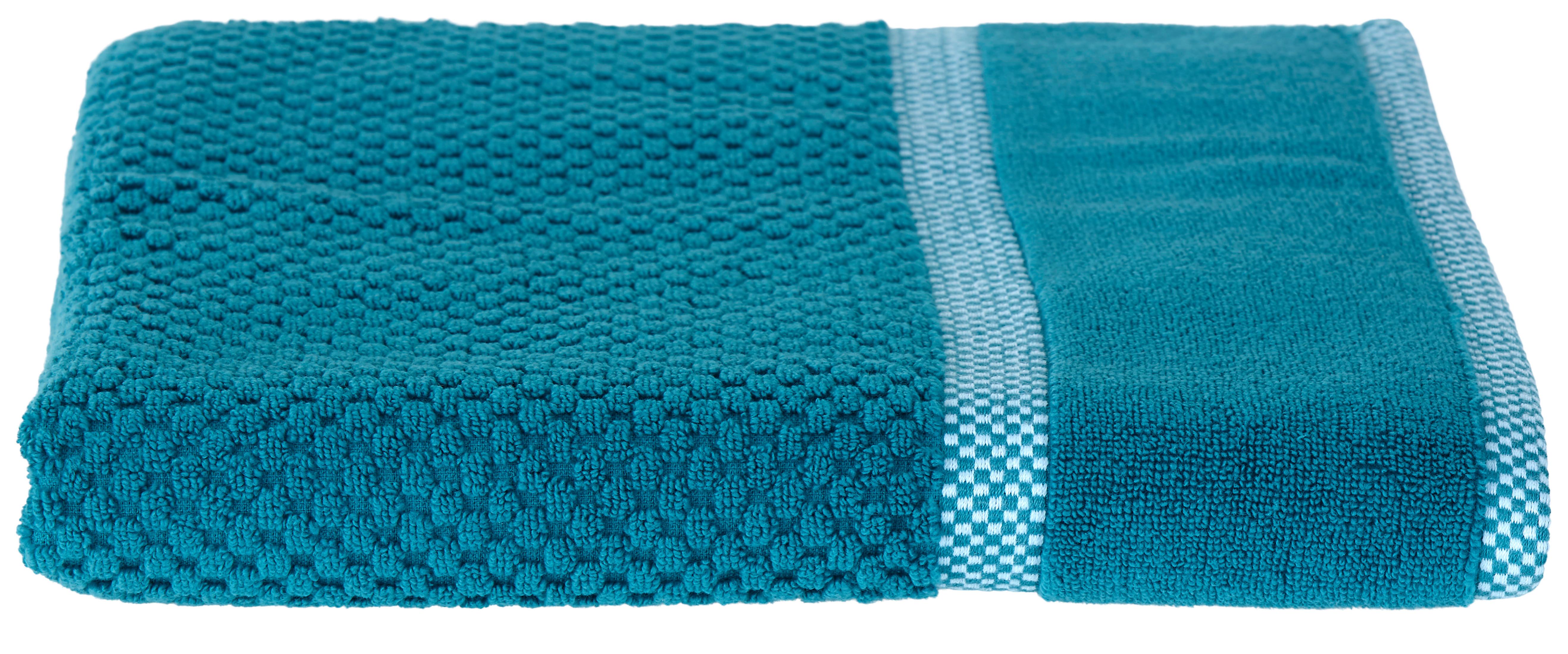 Törölköző Rocky 70/140cm - olajkék, Romantik / Landhaus, textil (70/140cm) - James Wood