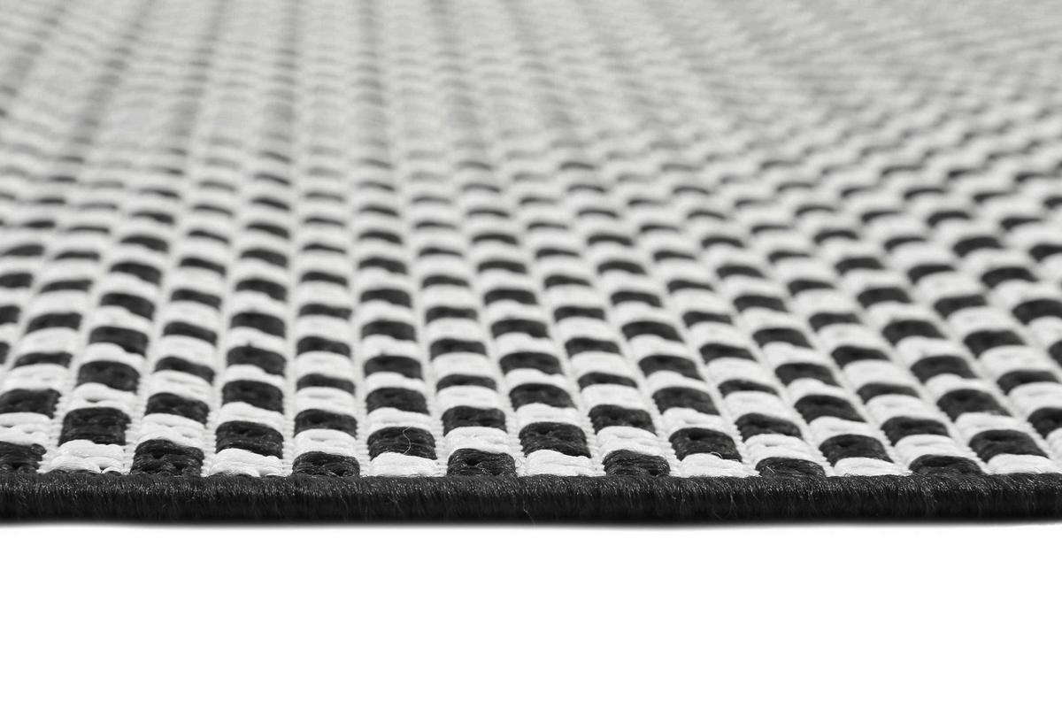 Outdoorteppich Raccoon - Schwarz, Design, Textil (133/200cm) - Esprit