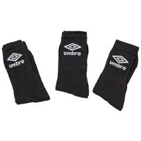 Socken Umbro Set 4 Versch. Farben Gr. 39-46 - Schwarz/Weiß, Textil (39-46null)
