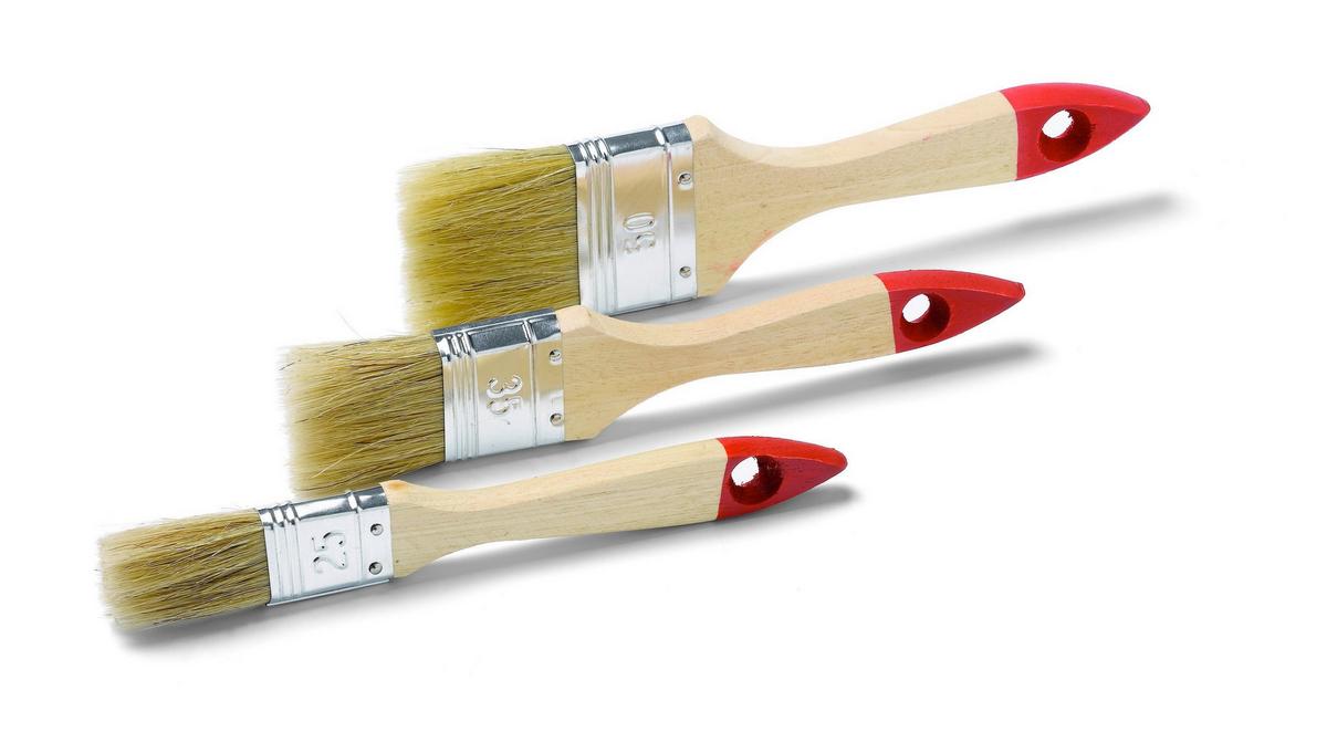 Pinselset S70395 Flachpinsel Set - Basics, Kunststoff (20cm) - SCHULLER Eh klar