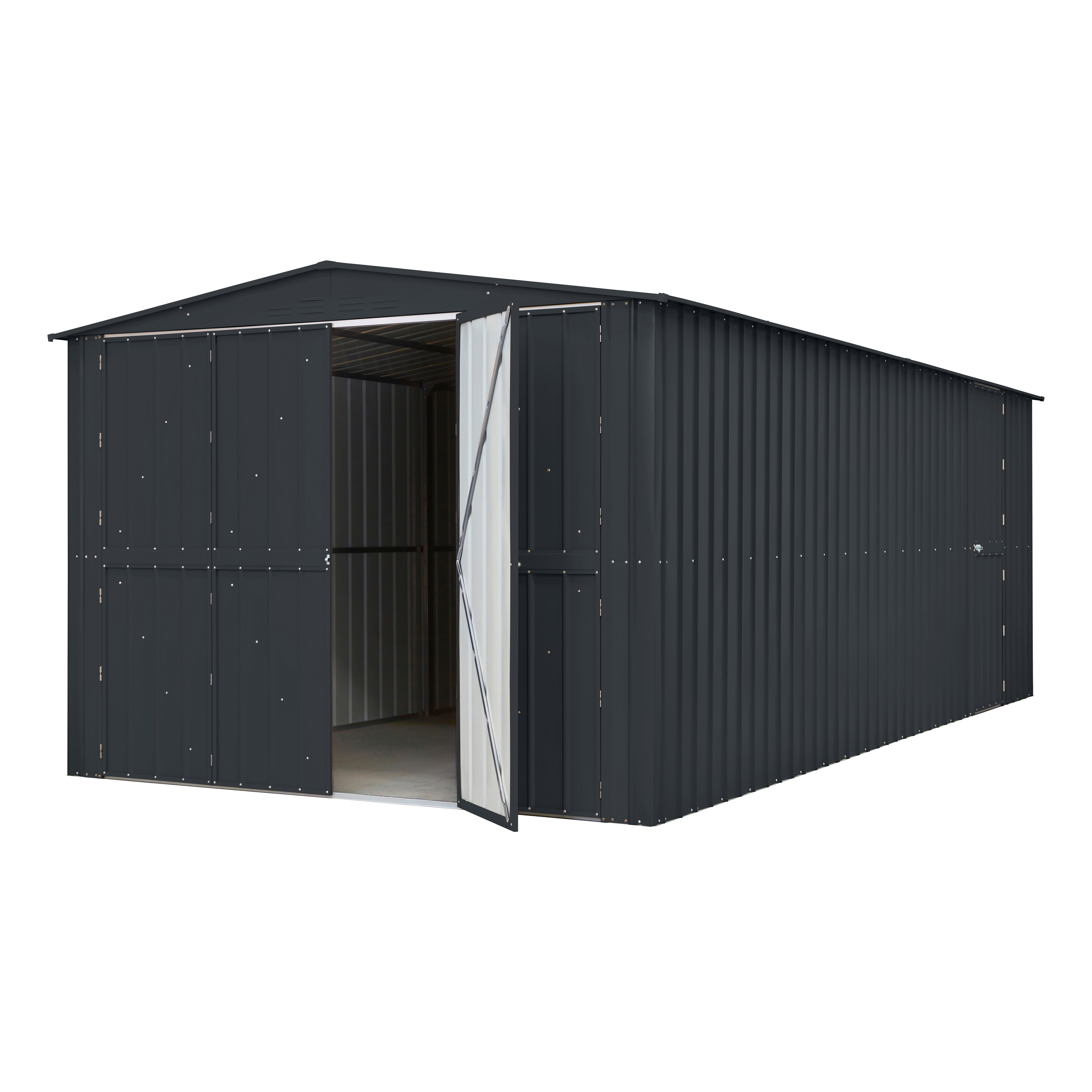Premium-Gerätehaus Parker 1015, Anthrazit
