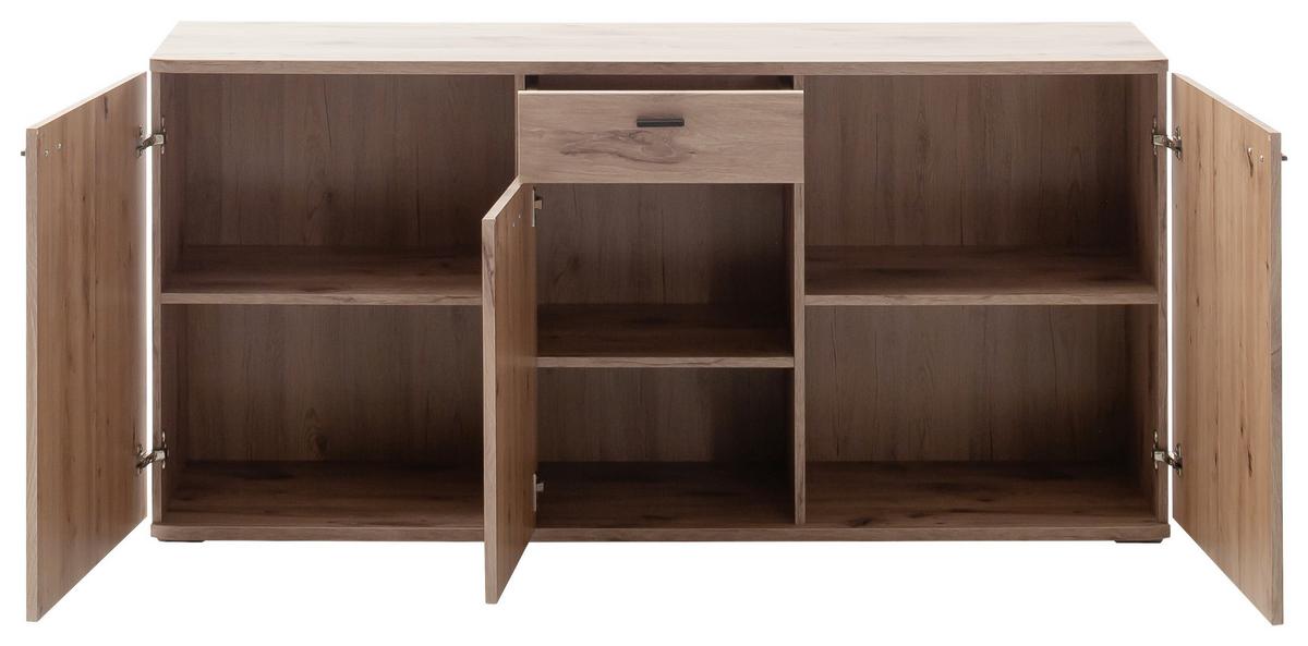 Sideboard 149 Cm Prato Eichefarben - Eichefarben, Design, Holzwerkstoff (149/78/44cm) - MID.YOU