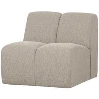 Sofaelement Mojo Beige B: 84cm - Beige/Schwarz, Design, Textil (84/74/97cm) - Livetastic
