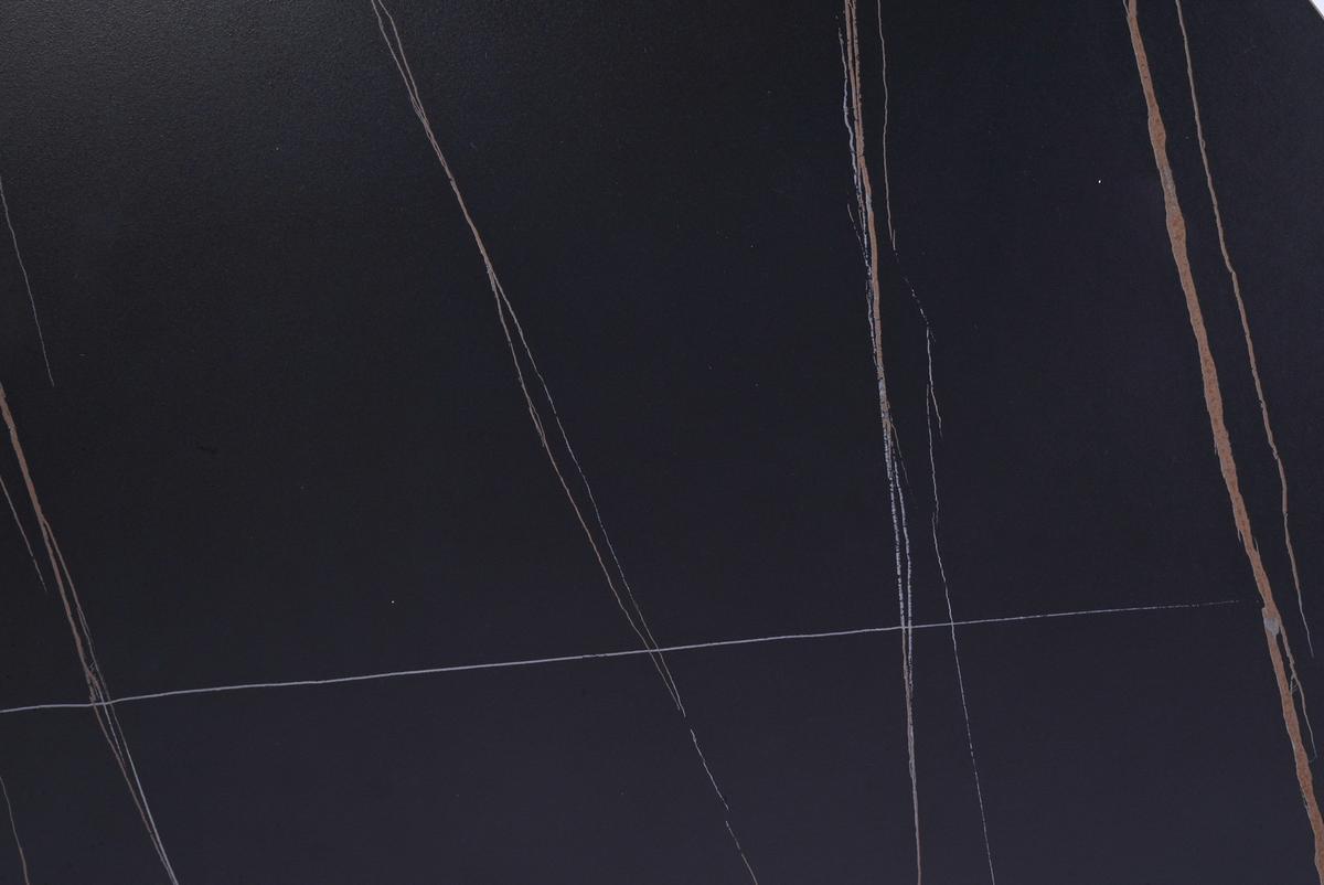 KONFERENČNÍ STOLEK MONZA - černá, Moderní, kov/keramika (80/80/43cm) - Mömax