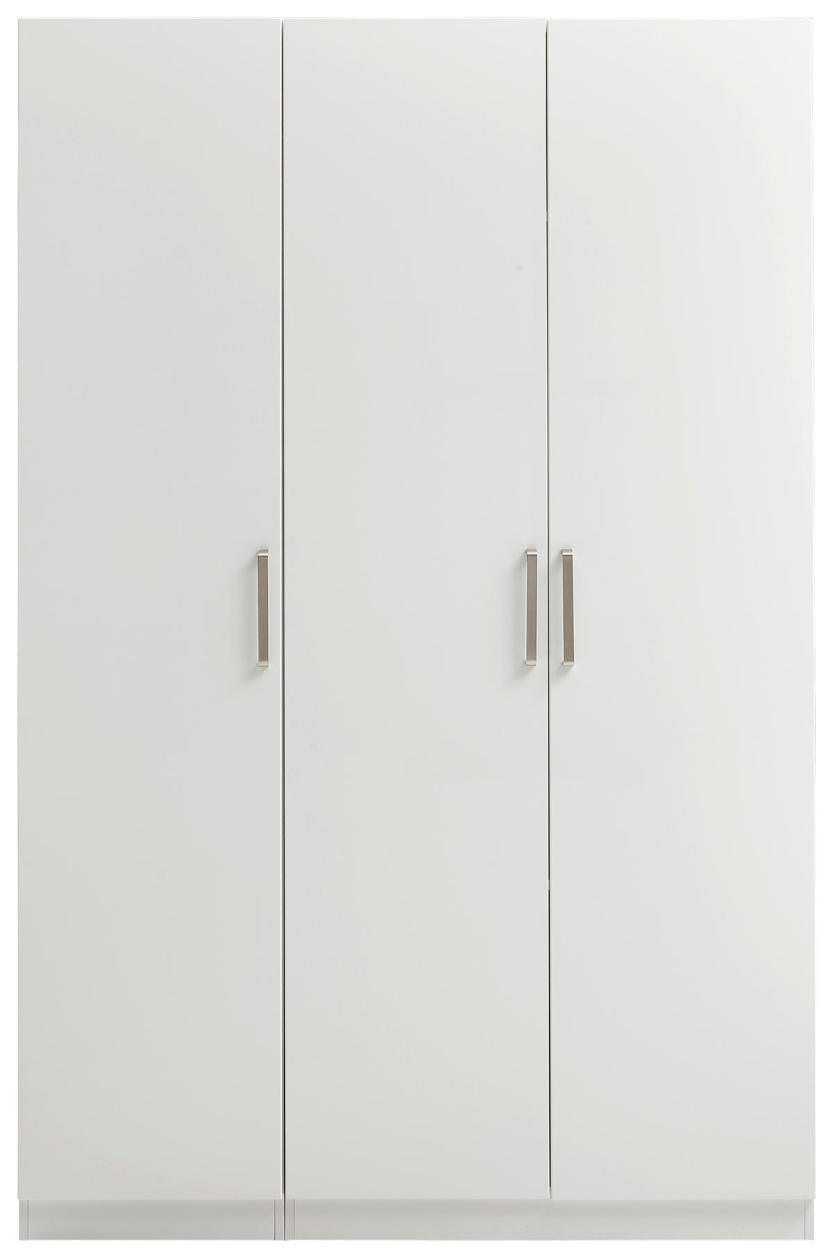 DVEŘE UNIT - bílá, Moderní, kompozitní dřevo (45,3/202,6/1,8cm) - Ondega