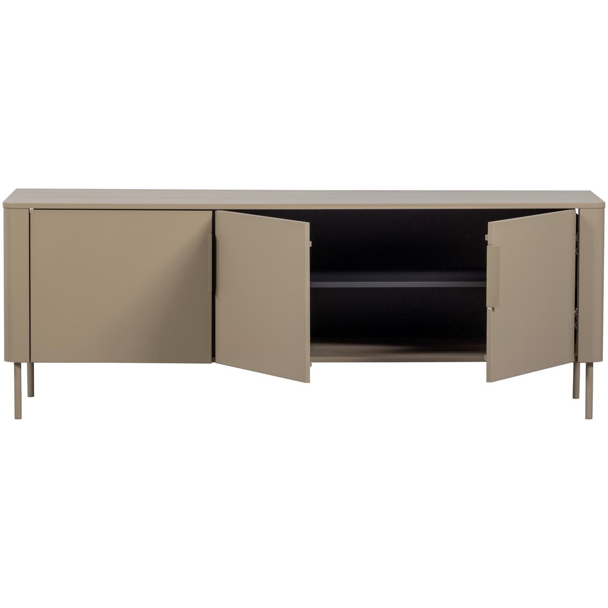LOWBOARD Gunnar Schlammfarben B: 154cm - Schlammfarben, Design, Holz (154/56/44cm) - Livetastic