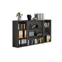 REGALSET OFFICE EDITION - RW SET 2 - Anthrazit, MODERN, Holzwerkstoff (172,6/113,6/33cm) - MID.YOU