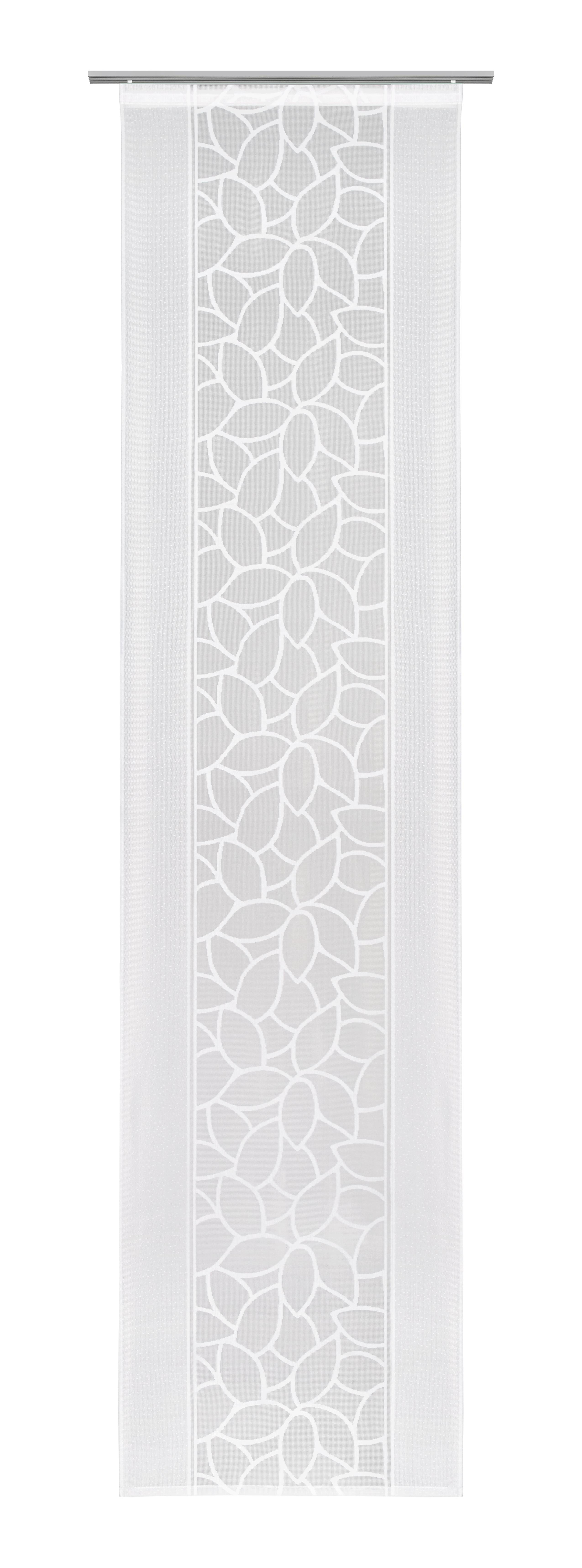 Store Amelie - Weiß, ROMANTIK / LANDHAUS, Textil (57/255cm) - James Wood